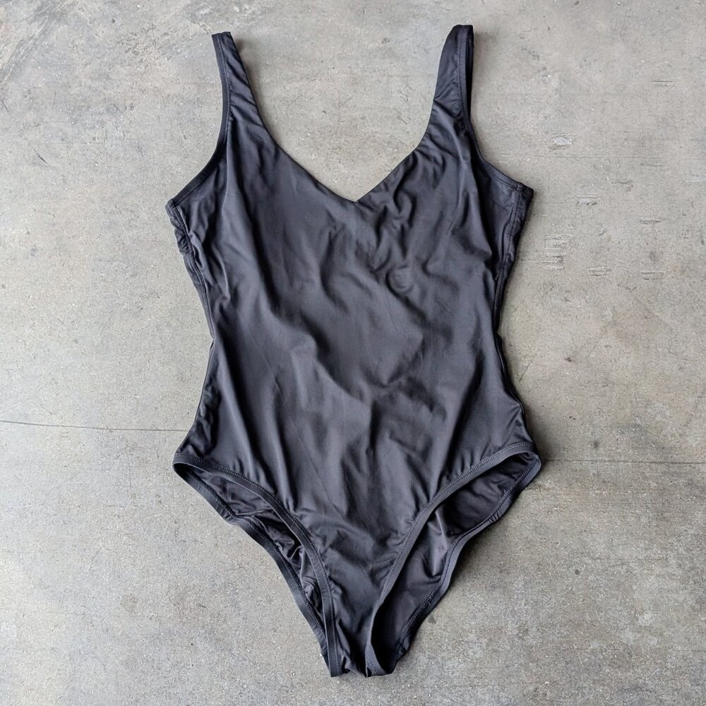 Andie Swim The Ibiza One Piece Swimsuit in Black size XL - Picture 3 of 7